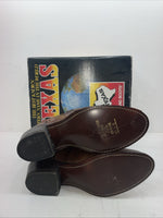 New Men’s Brown Texas Brand Cowboy Boots. 7811 10 D. 6-45