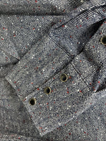 New Men’s Tem Tex Blue Jean Long Sleeve Pearl Snap 15 Medium AA-74
