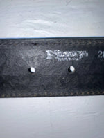 New Black Genuine Leather Nocona Bling And Tooled 28” Belt #N2463401 NN-32