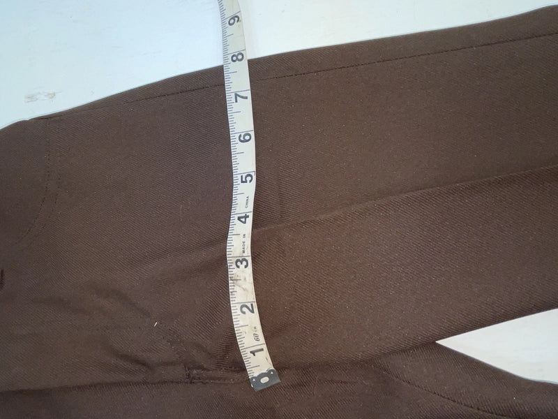New Vintage Brown Dickson Jenkins Polyester Pants #9928 VV-55
