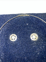 New Women’s Montana Silversmiths Retro Silver Jewelry Set With Star. JS810 A-64