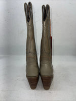 New Women’s Grey Capezio Fashion Cowboy Boots. L 53 6.5 6 1/2 M. 19-94