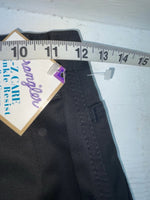 New Vintage Black Wrangler Polyester Pants #WW095WL ZZ-19