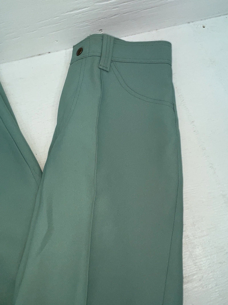 New Vintage Turquoise Dickson Jenkins Polyester Pants #581 VV-94 