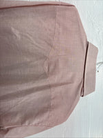 New Men’s H Bar C Pink Long Sleeve Pearl Snap 16 X 36 Large X-71