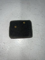 New Women’s Montana Silversmiths Small Cross Earrings With Stone. ER510Z A-65