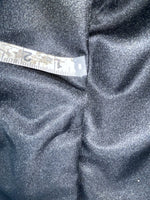 New Vintage Black Circle S Polyester Pants #CP4793 OO-98