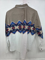 New Women’s Brooks & Dunn Designed Long Sleeve Button Up Large MM-127