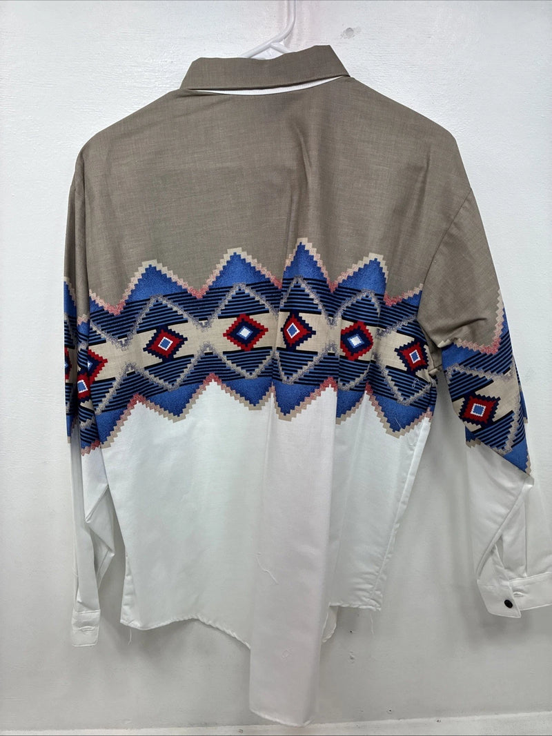 New Women’s Brooks & Dunn Designed Long Sleeve Button Up Large MM-127