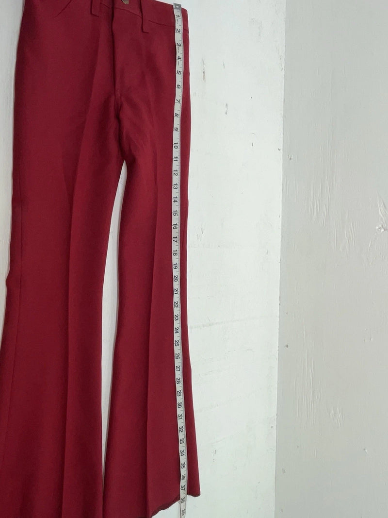 New Vintage Red Dickson Jenkins Polyester Pants #9928 3A-43