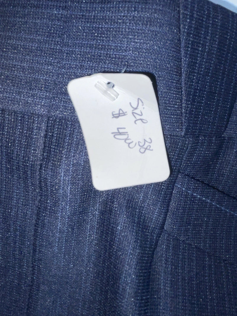 New Vintage Blue Circle S Polyester Pants #BF85 SS-5