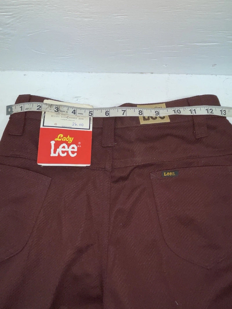 New Vintage Red Lee Polyester Pants #2610861 VV-39