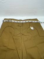 New Vintage Brown Western Girl Polyester Pants #77 SS-66