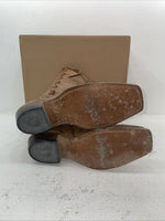 New Men’s Brown Wrangler Cowboy Boots. 3649 10 D. 7-52 