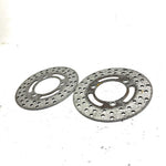 99-02 Kawasaki Prairie 300 4x4 OEM Front Brake Disc Pair 41080-1216 AK31