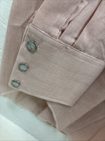 New Men’s H Bar C Pink Long Sleeve Pearl Snap 15.5 Medium J-43