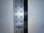 New Black Genuine Leather Beaded 30” Belt JJ-135
