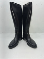 New Women’s Black Derby English Boots.  37 6 M. 12-1