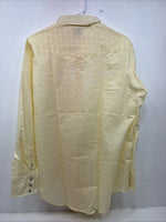 New Women’s H Bar C Yellow Long Sleeve Pearl Snap 16.5 X 34 XL II-36