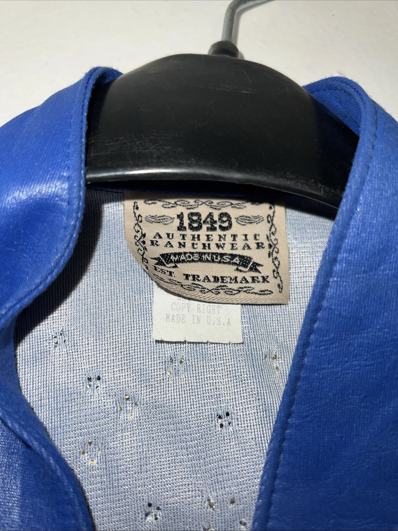 New Women’s Blue 1849 Authentic Ranchwear XXL Western Show Jacket UU-66