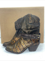 New Women’s Brown Kenny Roger’s Cowboy Boots. 40524 6.5 6 1/2 M. 18-7