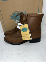 New Women’s Brown Smoky Mountain Lace Up Cowboy Boots. 3040L 6. 19-32