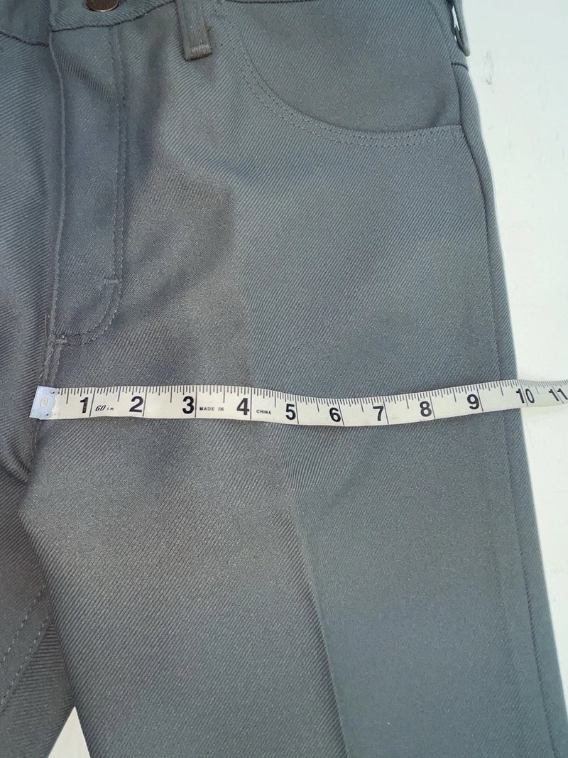 New Vintage Gray Wrangler Polyester Pants #82GY ZZ-35