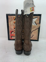 New Men’s Brown Texas Brand Cowboy Boots. 8947 9.5 9 1/2 D. 5-14