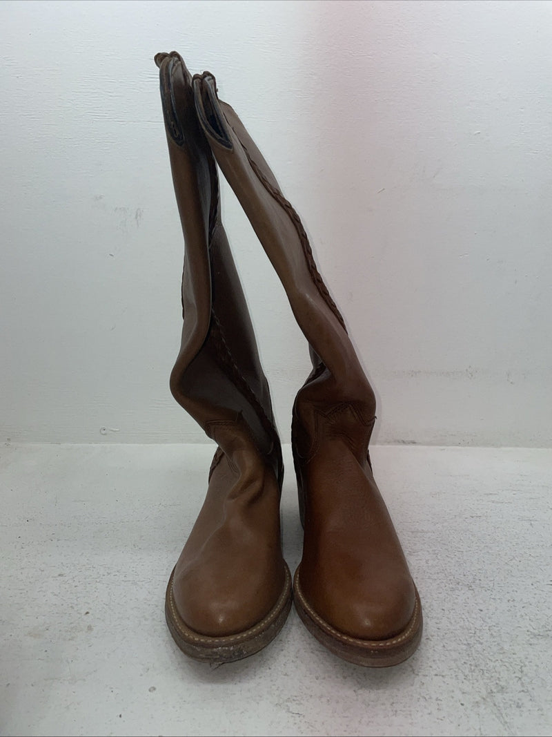 New Men’s Brown Texas Brand Cowboy Boots. M 331 9 D. 4-94
