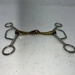 New Showman Lifesaver Snaffle Bit Short Shank AA-500