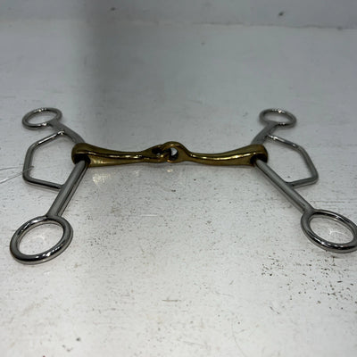 New Showman Lifesaver Snaffle Bit Short Shank AA-500