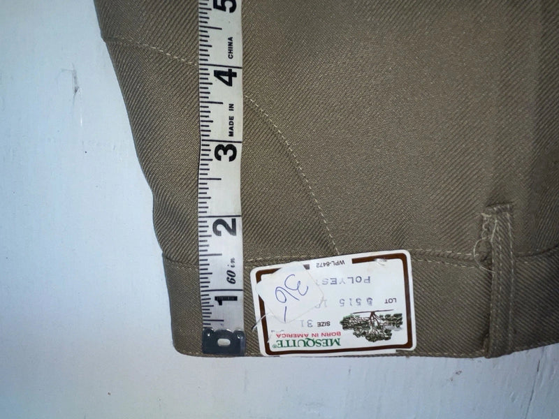 New Vintage Brown Mesquite Polyester Pants #5515 3A-40