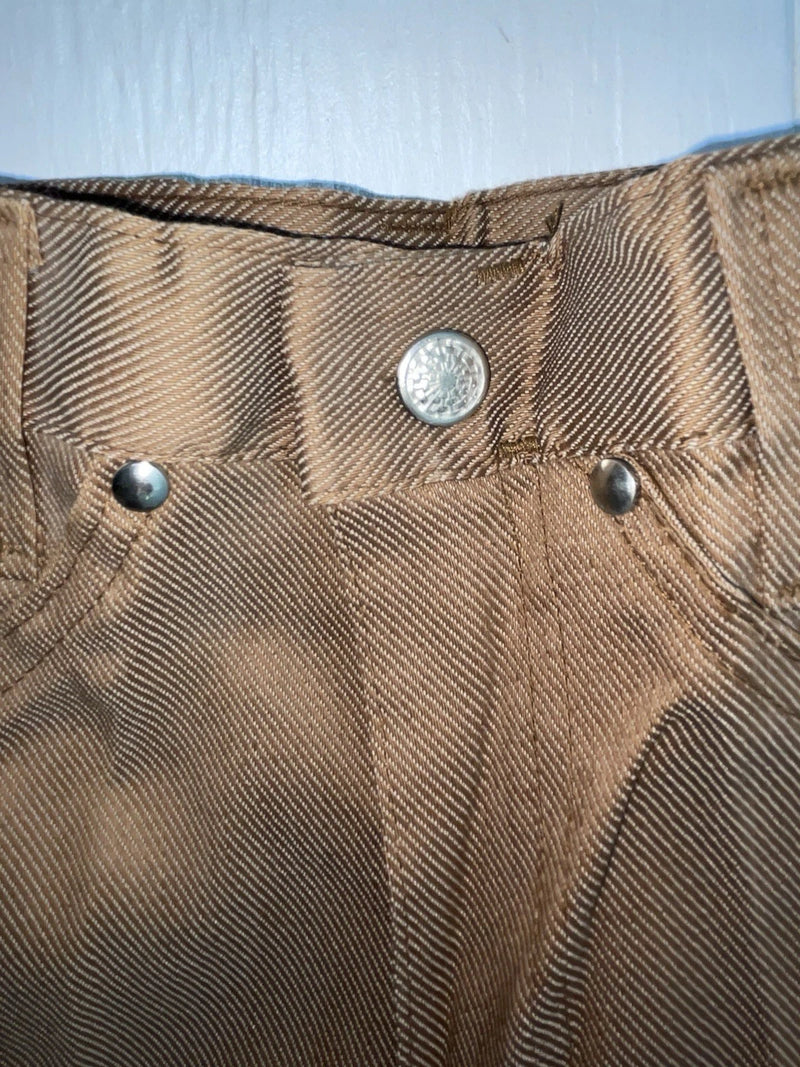 New Vintage Brown Karman Polyester Pants XX-64