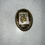 New Women’s Gold Award Design Money Clip With Bronc Rider. 9177 A-132