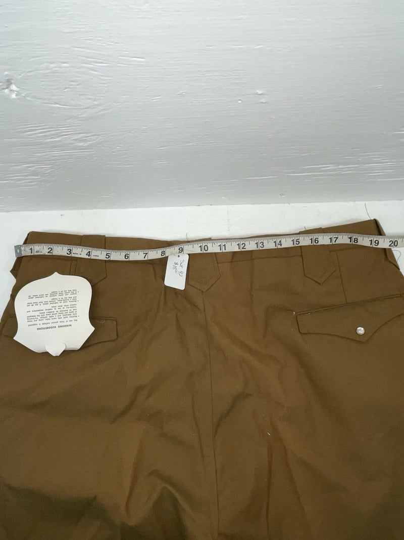 New Vintage Brown Dickson Jenkins Polyester Pants #2185 NN-165