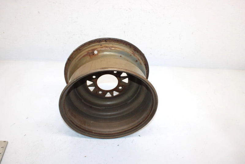 97 Arctic Cat Bearcat 454 2x4 Oem Front Wheel Rim 12x6.5 0402-169 AA11