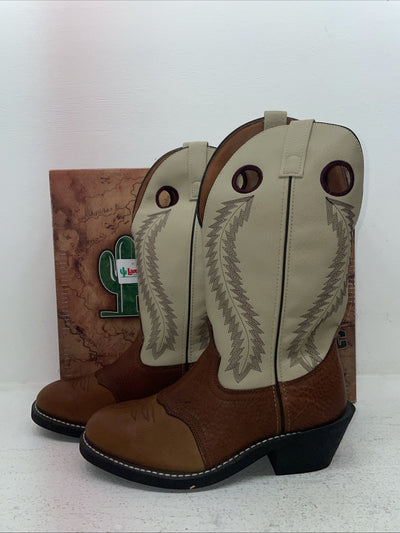 New Men’s Brown Laredo Cowboy Boots. 62023 9 E W. 4-122