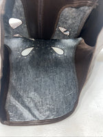 New Women’s Brown 1849 Authentic Ranchwear Show Vest XS G-609
