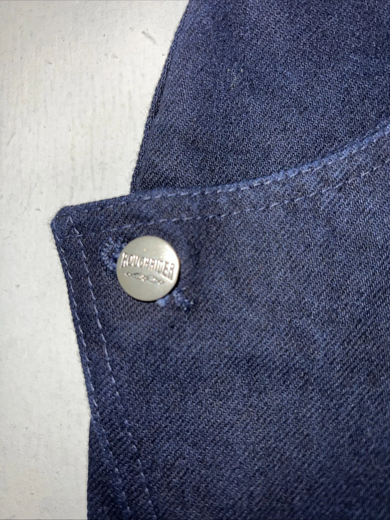 New Women’s Navy Roughrider Slim Fit Denim Jeans No Back Pockets. 9/10x36 L-6