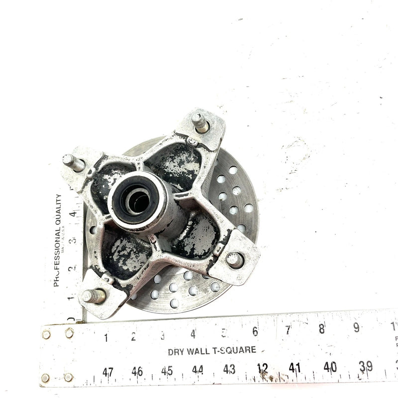 1996 Yamaha Warrior 350 OEM Front Wheel Hub And Rotor 3GD-25111-01-00 AY60