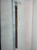 New Brown Genuine Leather Longhorn Tooled 30” Belt #82837 Z-13