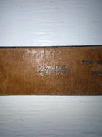 New Brown Genuine Leather Chambers Tooled 34” Belt #6381/13 Z-131