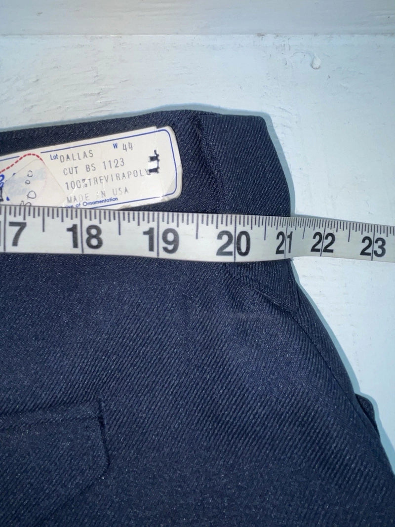 New Vintage Blue Panhandle Slim Polyester Pants #1123 XX-93