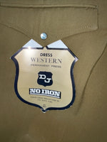 New Vintage Brown Dickson Jenkins Polyester Pants #2143 ZZ-91