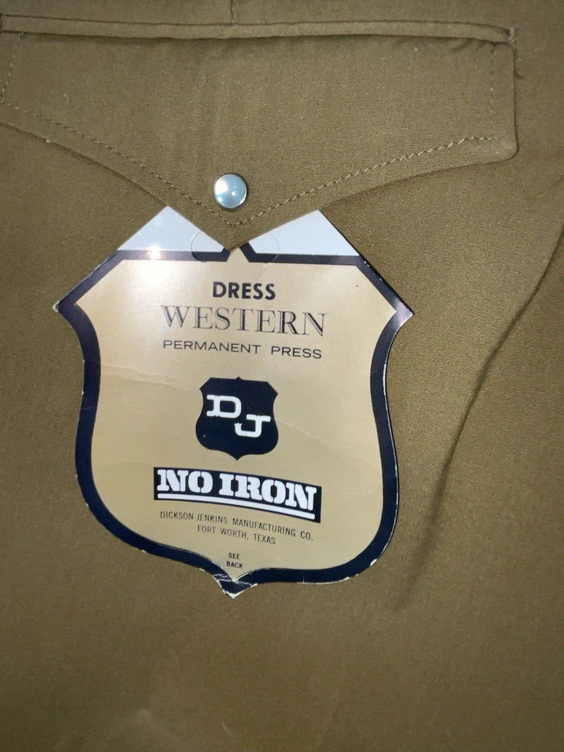 New Vintage Brown Dickson Jenkins Polyester Pants #2143 ZZ-91