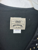 New Women’s Black 1849 Authentic Ranchwear Western Show Vest XL WW-64