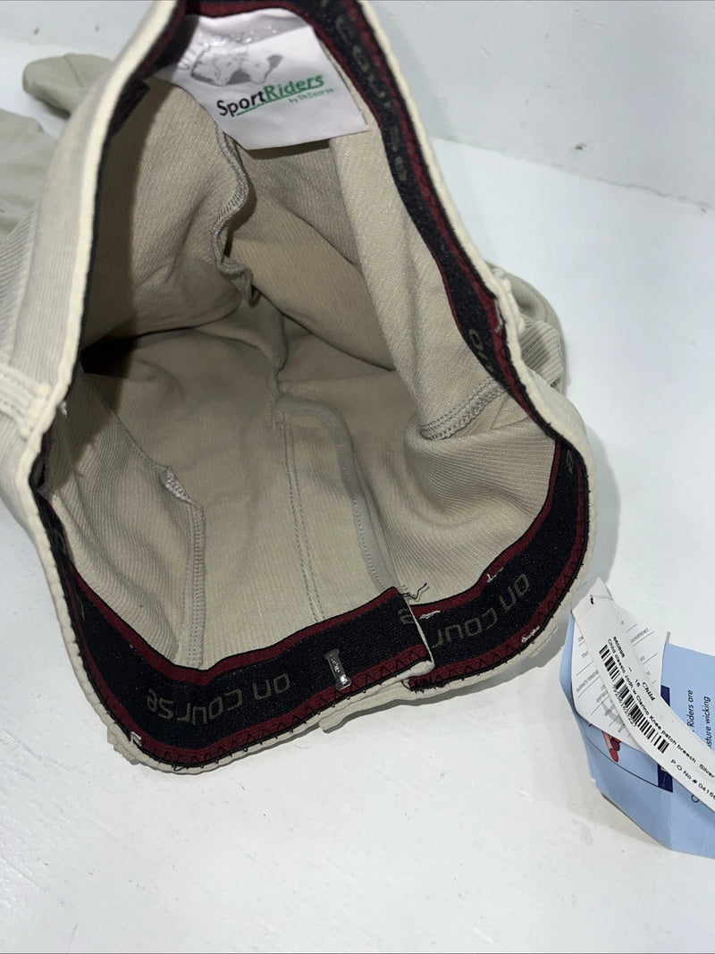 New Women’s Tan Tuff Rider English Breeches. 26-R A-167