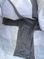 New Vintage Gray Circle S Polyester Pants #CP6715 SS-6