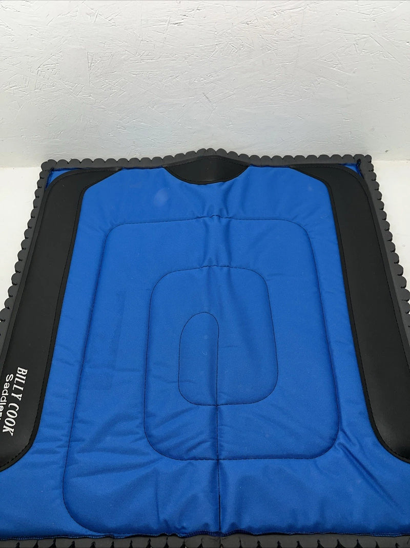 New Billy Cook Blue Wool Square Saddle Pad 31x31 #122661 Pad-12
