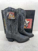 New Men’s Gray Texas Brand Cowboy Boots. 6122 8 D. 1-104